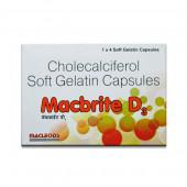 Macbrite D3 60000 IU Capsule (4 Cap)