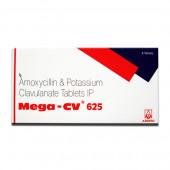 Mega CV 625 mg Tablet (6 Tab)