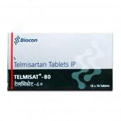 Telmisat 80 mg Tablet (10 Tab)
