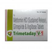 Trimetaday V 1 mg Tablet (10 Tab)