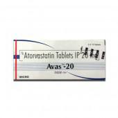 Avas 20 mg Tablet (10 Tab)