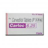Carloc 6.25 mg Tablet (10 Tab)