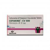 Cefakind CV 500 mg Tablet (6 Tab)