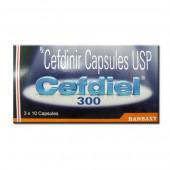 Cefdiel 300 mg Capsule (10 Cap)
