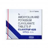Clavituf 625 mg Tablet (6 Tab)