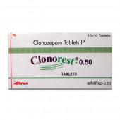 Clonorest 0.5 mg Tablet (10 Tab)