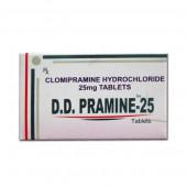 D D Pramine 25 mg Tablet (10 Tab)