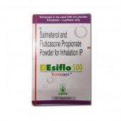 Esiflo 500 mcg Transcap (30 Cap)