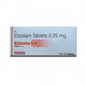 Etizola 0.25 mg Tablet (10 Tab)