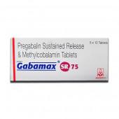 Gabamax SR 75 mg Tablet (10 Tab)