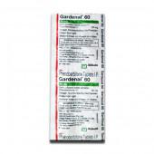 Gardenal 60 mg Tablet (20 Tab)