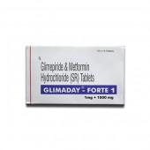 Glimaday Forte 1 mg Tablet (10 Tab)