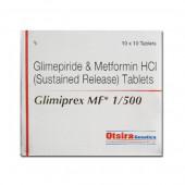 Glimiprex MF 1/500 mg Tablet (10 Tab)