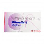 Glimulin 1 mg Tablet (15 Tab)