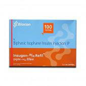 Insugen Refil 30/70 Injection 100 IU 3 ml Cartridge