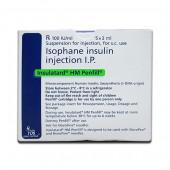 Insulatard HM Penfill 100 Iu/ml 3 ML Cartridge (5 Pcs)