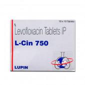 L Cin 750 mg Tablet (10 Tab)