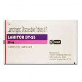 Lamitor DT 25 mg Tablet (10 Tab)
