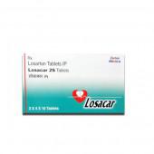 Losacar 25 mg Tablet (10 Tab)