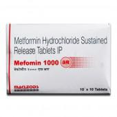 Mefomin SR 1000 mg Tablet (10 Tab)