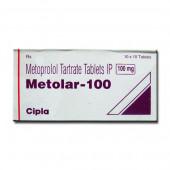 Metolar 100 mg Tablet (10 Tab)