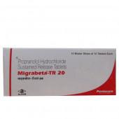 Migrabeta TR 20 mg Tablet (10 Tab)