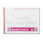 Monotrate 20 mg Tablet (10 Tab)