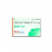 Nebi 2.5 mg Tablet (10 Tab)