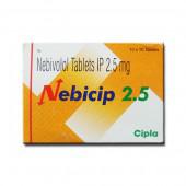 Nebicip 2.5 mg Tablet (10 Tab)