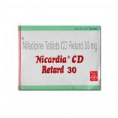 Nicardia CD Retard 30 mg Tablet (10 Tab)