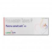 Novastat 40 mg Tablet (10 Tab)