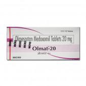 Olmat 20 MG Tablet (10 Tab)