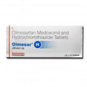 Olmesar H 40 mg Tablet (10 Tab)