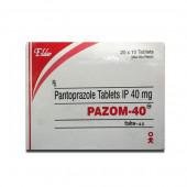 Pazom 40 mg Tablet (10 Tab)