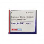 Piosafe MF 15/500 mg Tablet (10 Tab)