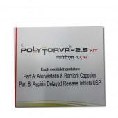Polytorva Kit 2.5 mg (10 Cap)