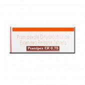 Pramipex ER 0.75 mg Tablet (10 Tab)