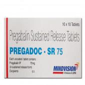 Pregadoc SR 75 mg Tablet (10 Tab)