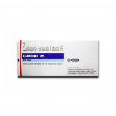 Q Mind 25 mg Tablet (10 Tab)