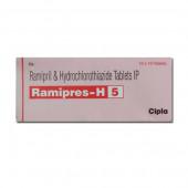 Ramipres H 5 mg Tablet (10 Tab)