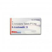 S Amlosafe 5 mg Tablet (10 Tab)