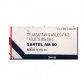 Sartel AM 80 mg Tablet (10 Tab)