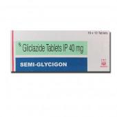 Semi Glycigon 40 mg Tablet (10 Tab)