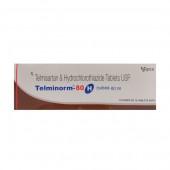 Telminorm H 80 mg Tablet (10 Tab)