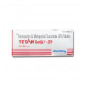 Tetan Beta 25 mg Tablet (10 Tab)