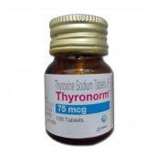 Thyronorm 75 mcg Tablet (100 Tab)