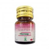 Thyroup 50 mcg Tablet (100 Tab)