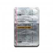 Topcef O 200 mg Tablet (10 Tab)