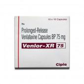 Venlor XR 75 mg Capsule (10 Cap)
