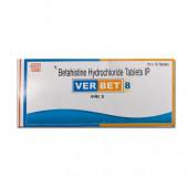 Verbet 8 mg Tablet (10 Tab)